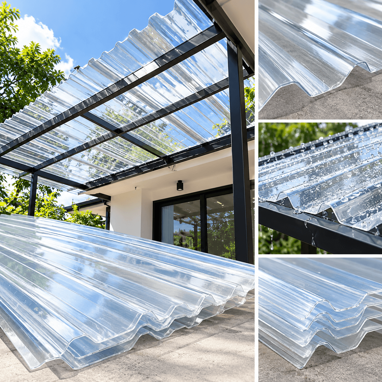 แผ่นหลังคาใส